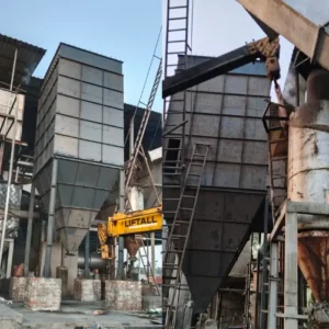 Commercial Bag Filter System by Shibaji Engineering for efficient dust control and air filtration